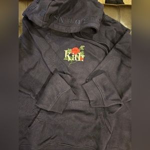 NWT Kith gardens of the mind navy hoodie XXL